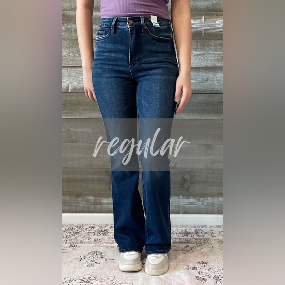 Judy blue bootcut jeans - never worn, washed once, no tags - Picture 1 of 14